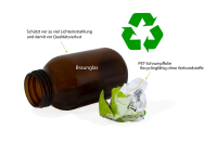 Grüne Lichtkraft Bio-GrasSAFT Kapseln 100g 250 St. im Braunglas