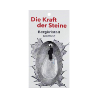 Kraftstein-Anhänger Bergkristall (Klarheit)