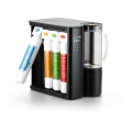 AquaDeli Auftisch Wasserfilter | mobiler Wasserspender mit Osmosefilter